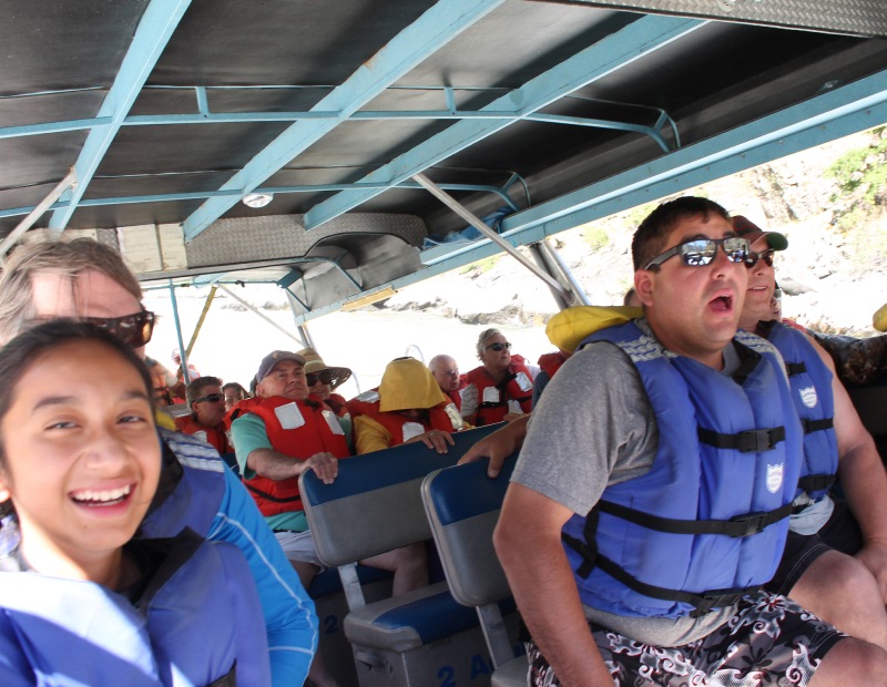 family jet boat adventure tour